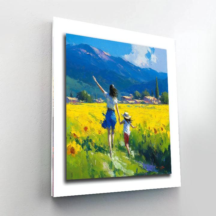 Symphony Of Sunflowers Paint By Color