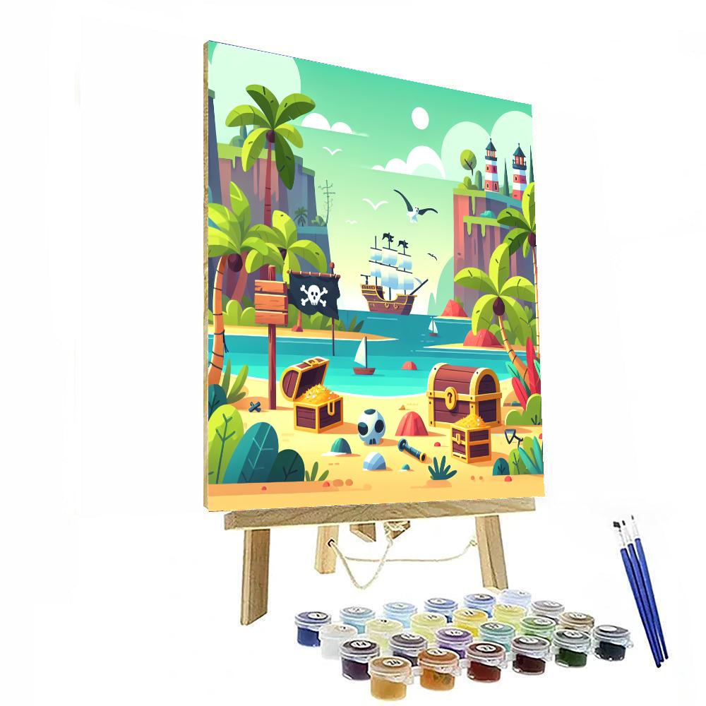 Pirate Cove Mystery Paint By Numbers Kits