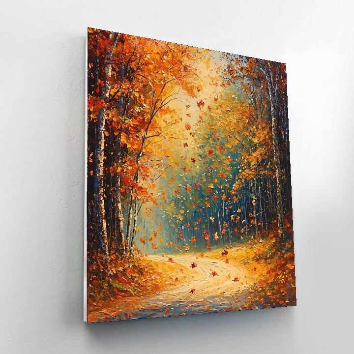 Claude Monet Inspired Autumnal Delight  Paint By Numbers