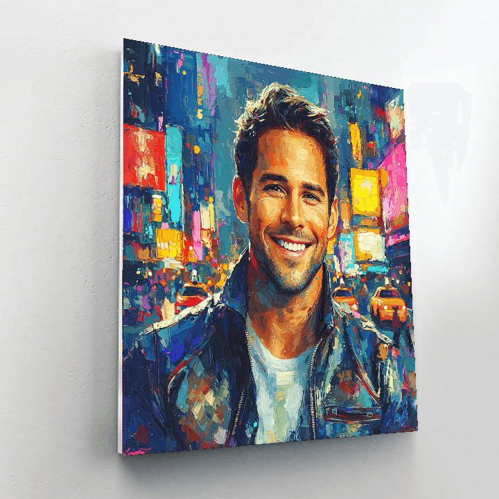 Ryan Reynolds: The Humorous Heart Of Deadpool Paint By Numbers