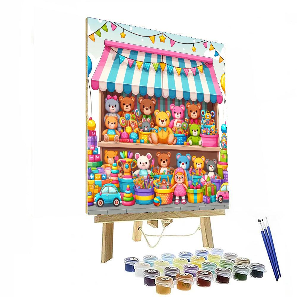 The Magical Toy Shop DIY Paint By Numbers