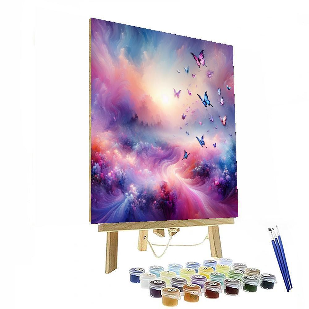 Butterfly's Dream Paint By Numbers Kits