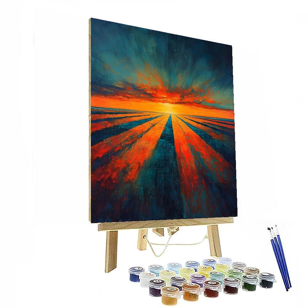 Caravaggio Inspired Chasing The Horizon  Paint By Numbers Kits