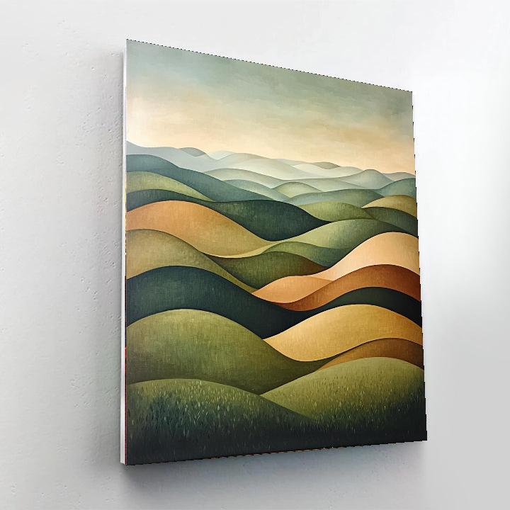 Nandalal Bose Inspired Lyrical Landscapes  Paint By Number