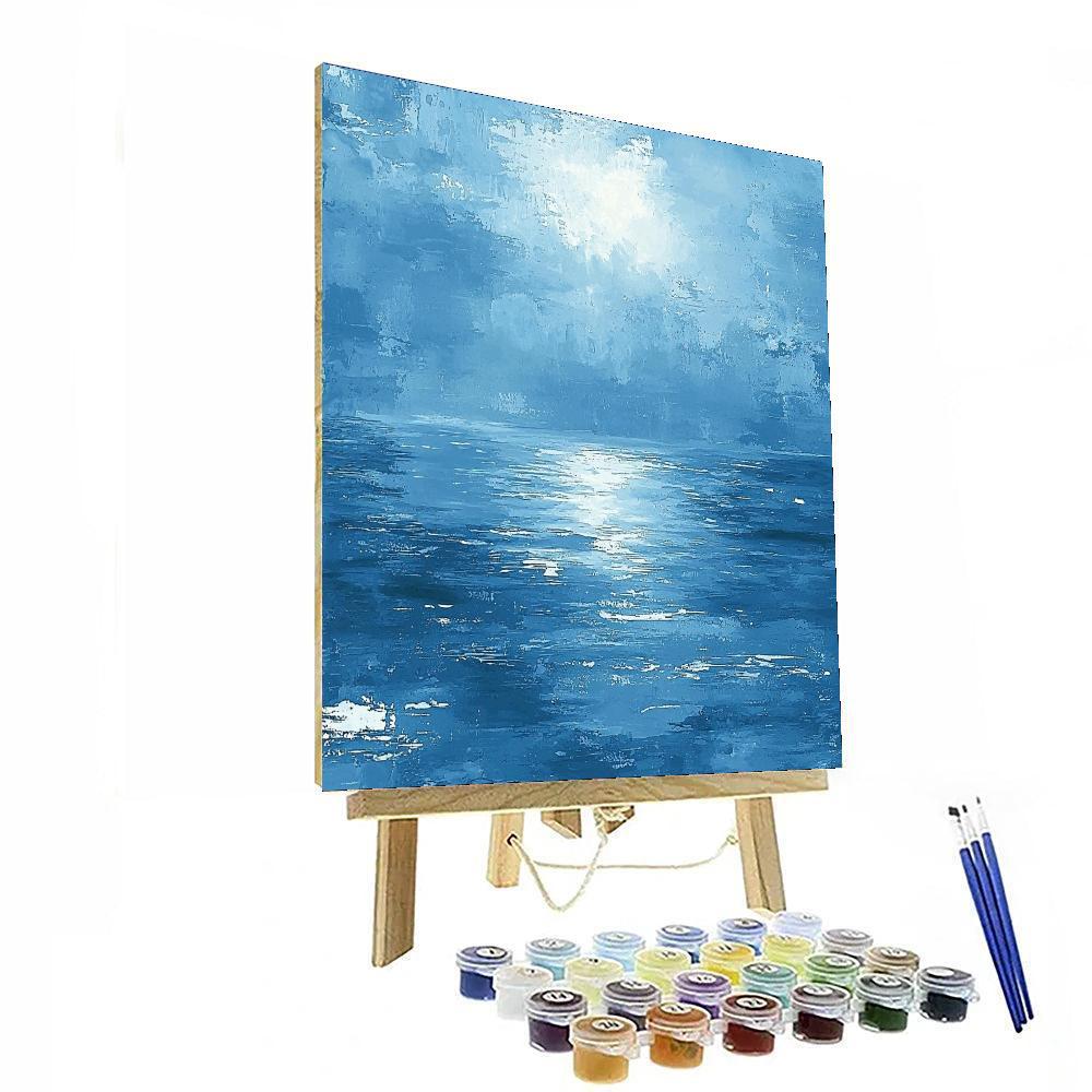 Nandalal Bose Inspired Glistening Reflections  Paint By Numbers