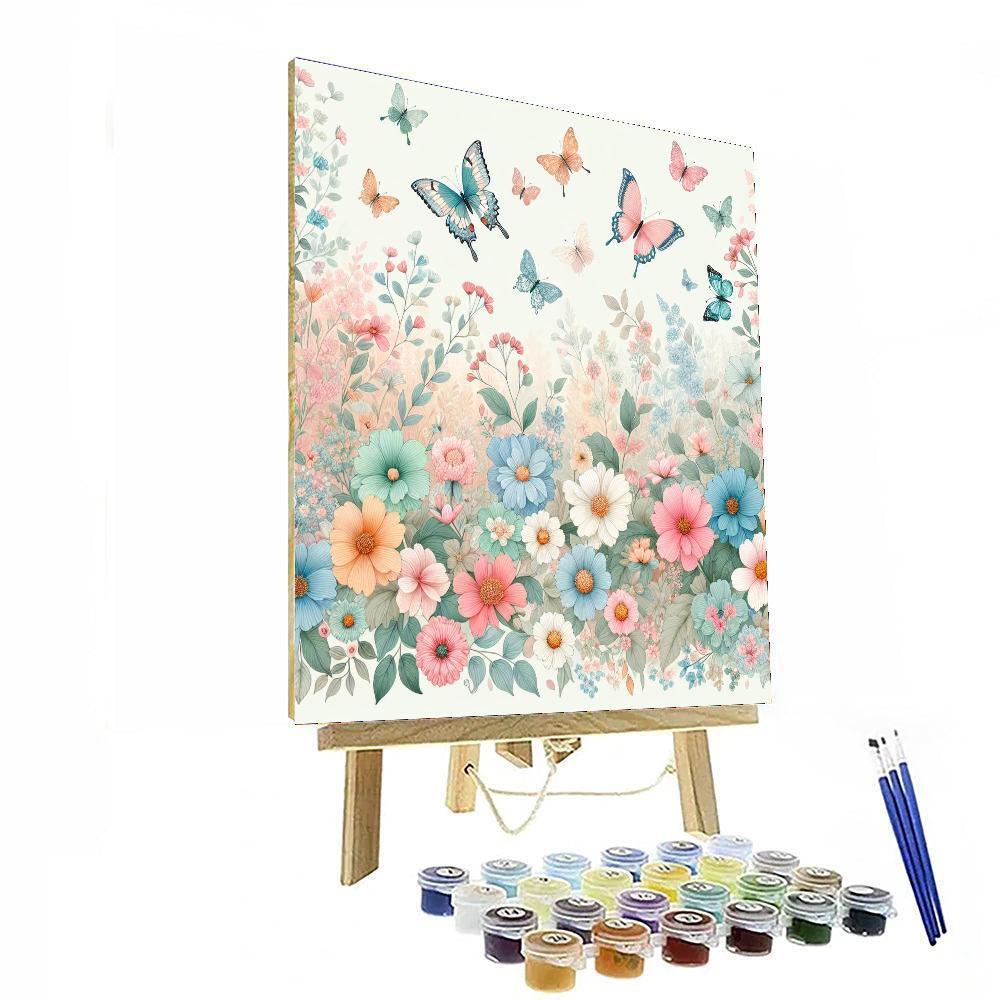 Dreamy Garden Retreat DIY Paint By Numbers