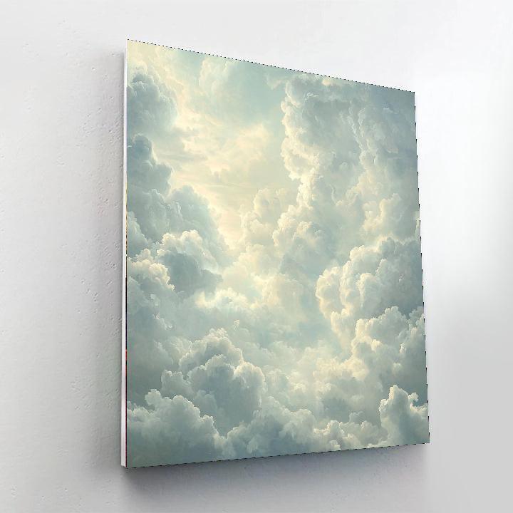 J.M.W. Turner Inspired Aerial Reverie  DIY Paint By Numbers