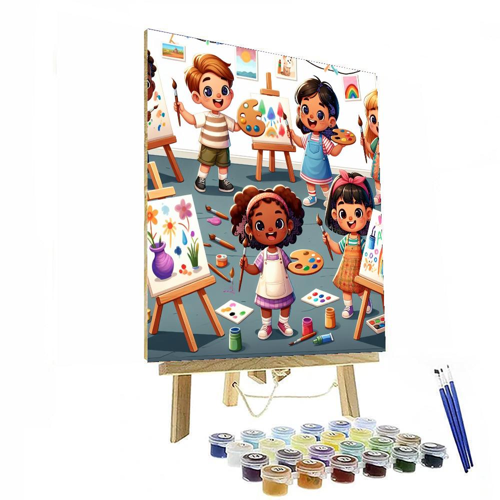 Little Artists Numbered Painting Kits