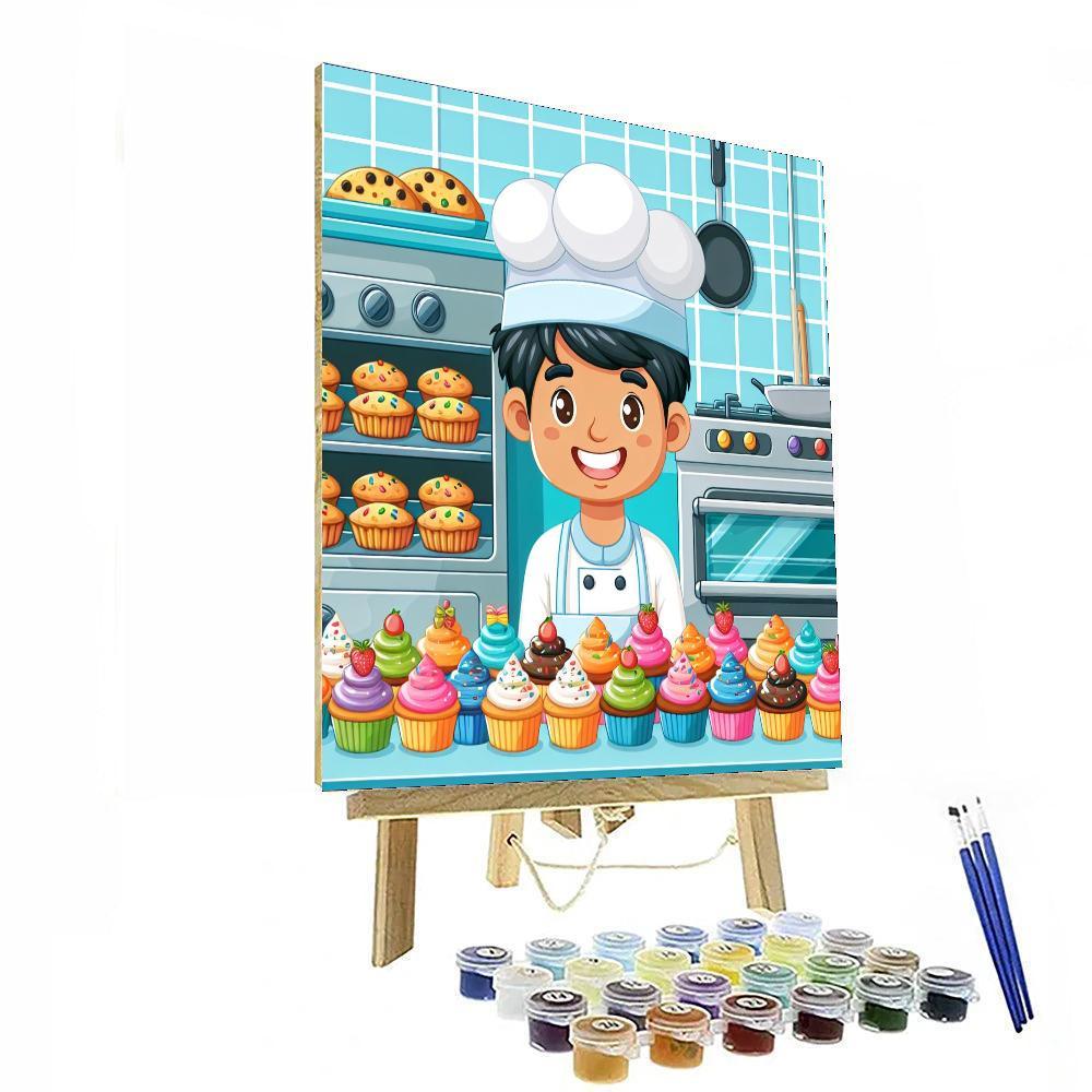Rainbow Bakery Paint By Numbers Kits