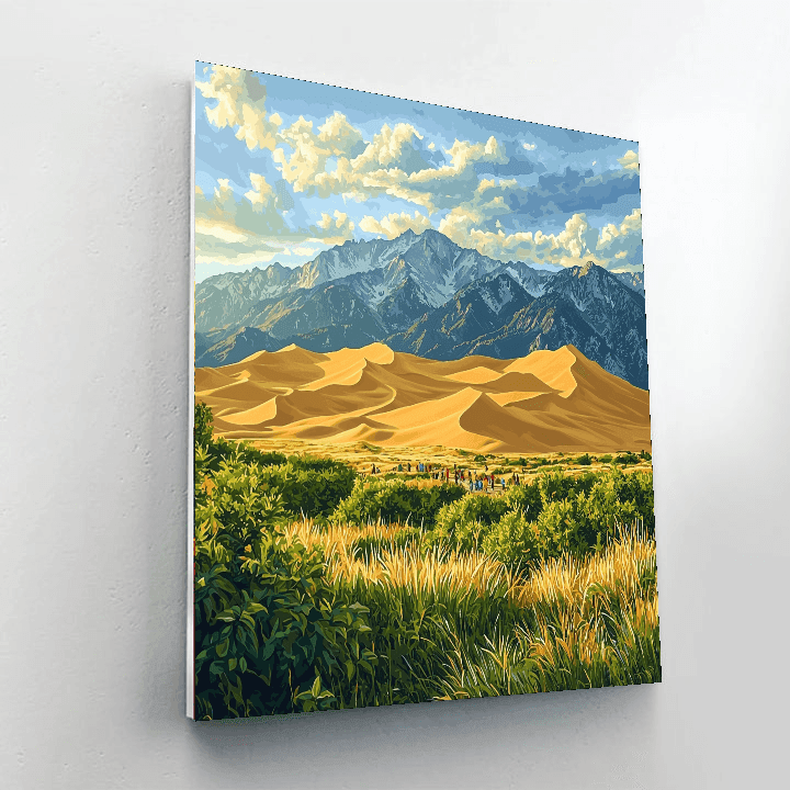 Great Sand Dunes National Park Numbered Painting Kits