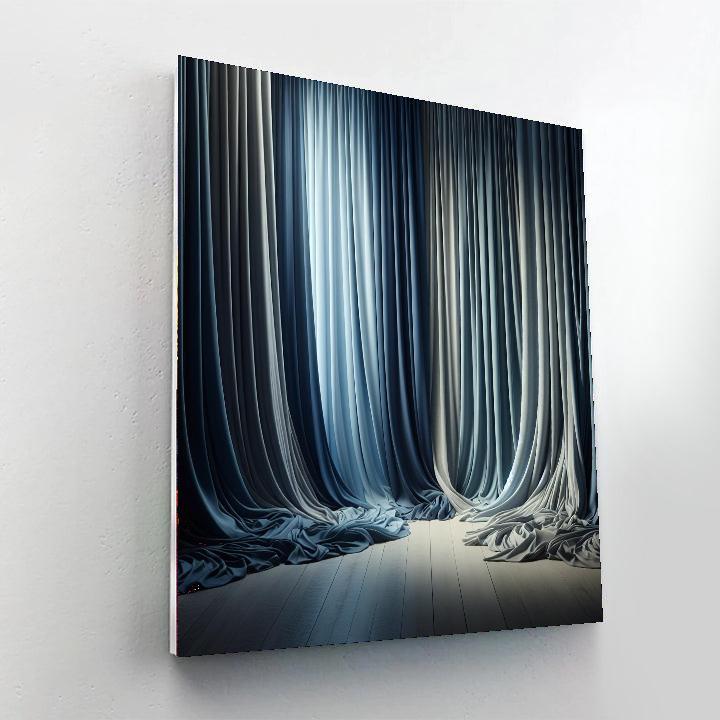 Twilight Whisper Curtains Paint By Number