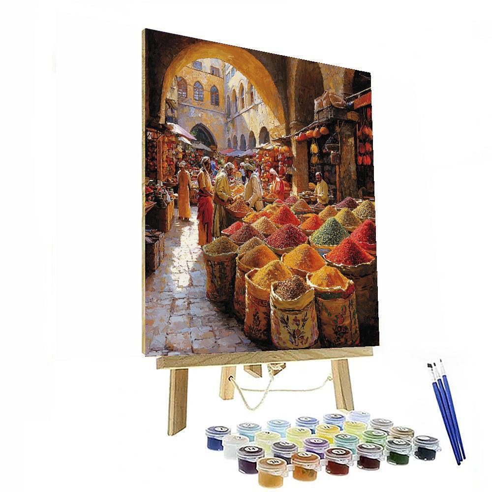 Spice Bazaar - Istanbul Paint By Numbers