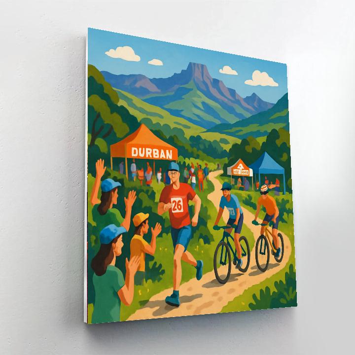 Up The Downs Festival - Durban Numbered Painting Kits