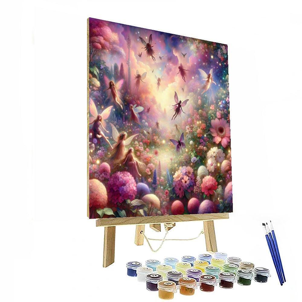 Charming Fairytale Garden Paint By Color