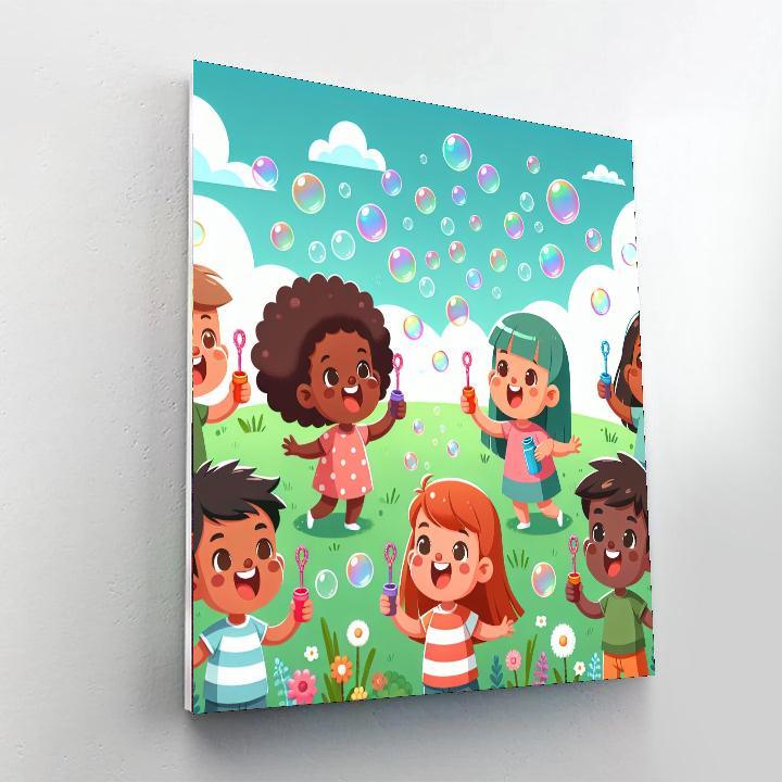 Brilliant Bubble Party Paint By Color