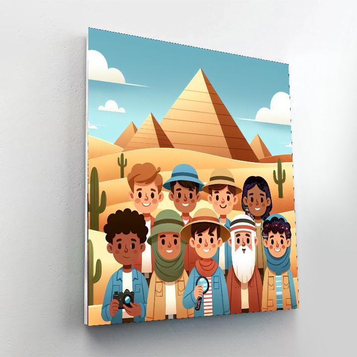 Explorers' Desert Discovery Paint By Numbers Kits