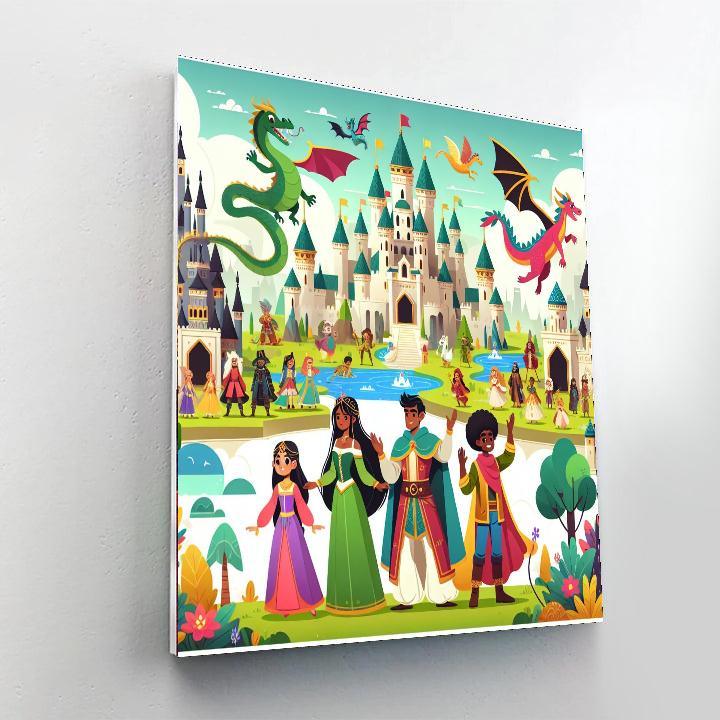 Adventures In Fantasyland Paint By Numbers Kits
