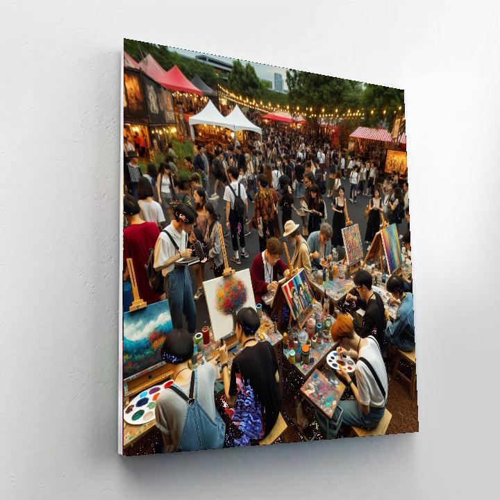 Joaquin Phoenix Festival - Albuquerque, Usa Number Painting