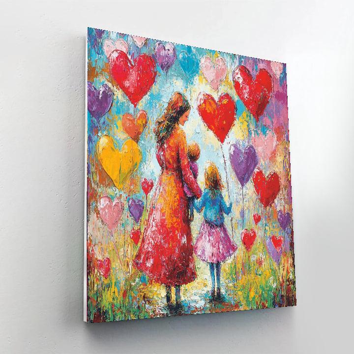 Hearts Full Of Love Paint By Numbers Kits