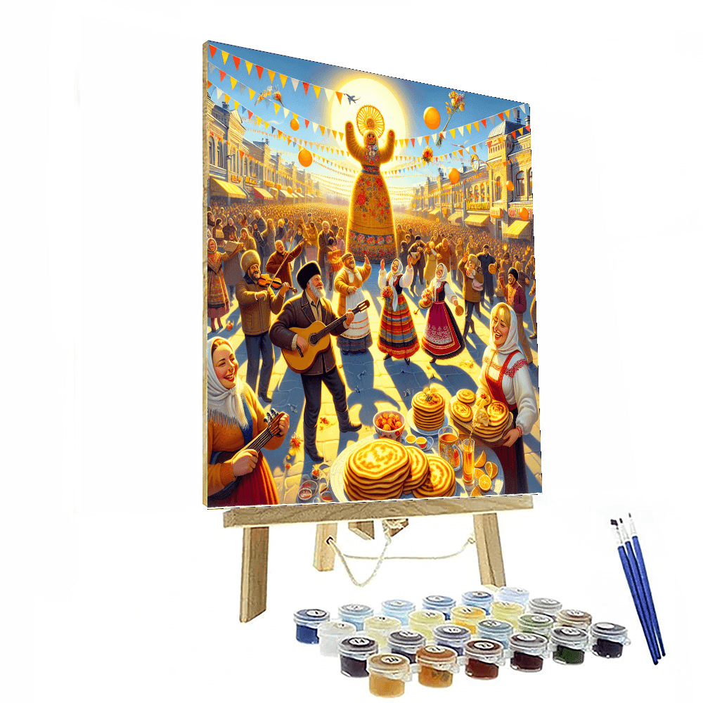 Maslenitsa - Moscow Paint By Numbers Kits