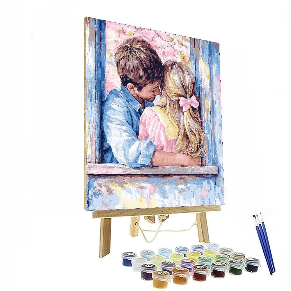 Every Kiss Tells A Story Painting By Numbers Kit