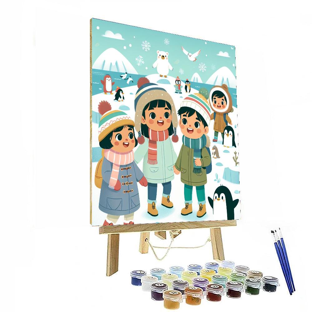 Journey To The North Pole Paint By Number