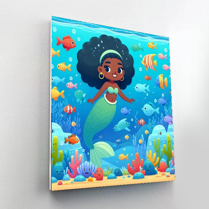 Fantasy Sea Quest Paint By Numbers Art