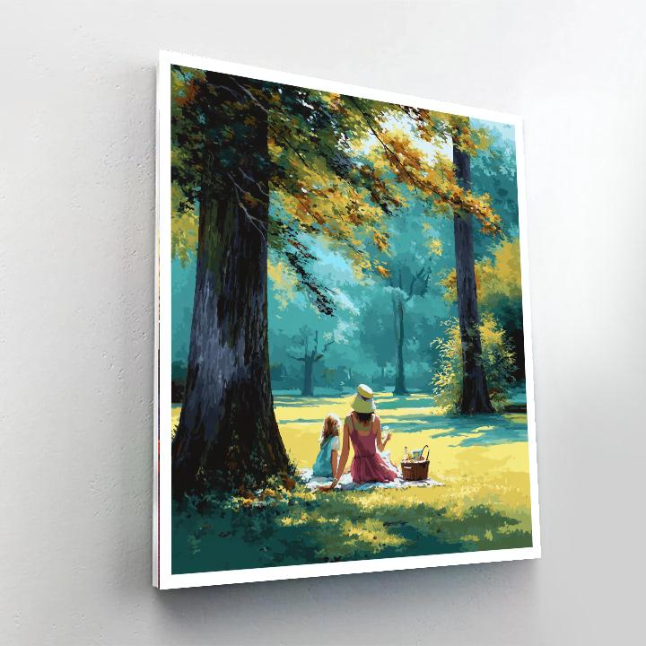 Sunlit Serenity DIY Paint By Numbers