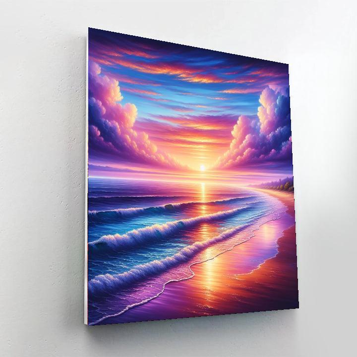 Enchanting Ocean View DIY Paint By Numbers