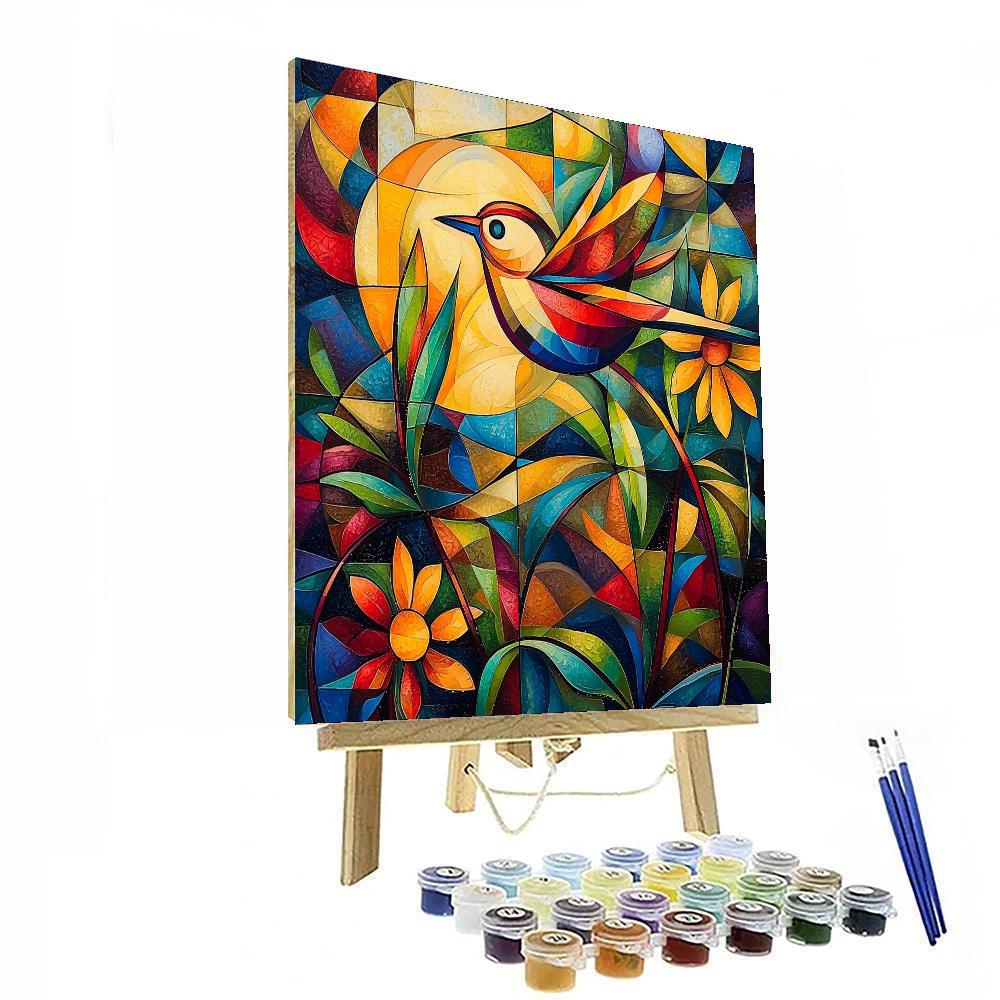 Paul Klee Inspired Harmony In Colors  Numbered Painting Kits