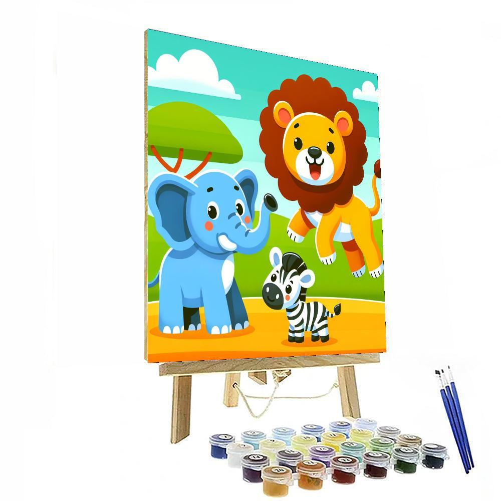 Adventure Safari Paint By Color