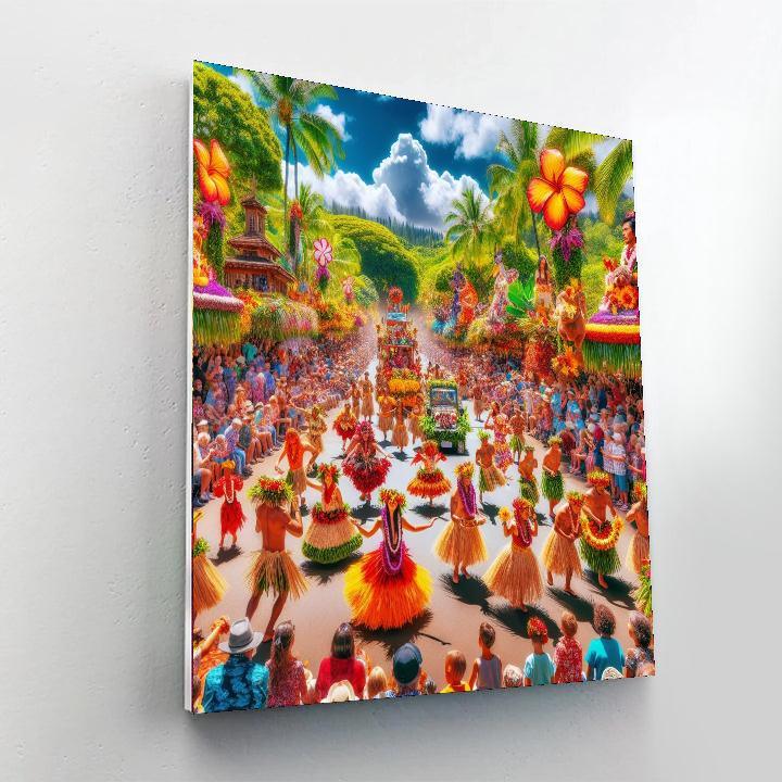 Aloha Festival Painting Number Kit