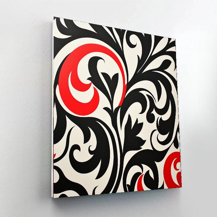 Banksy Inspired Revolution In Patterns  DIY Paint By Numbers