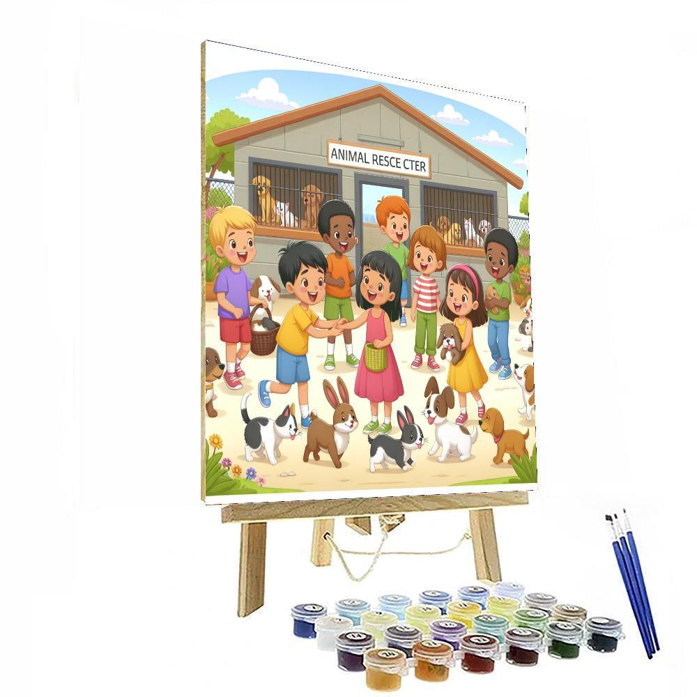 Adventurous Animal Rescue Paint By Numbers