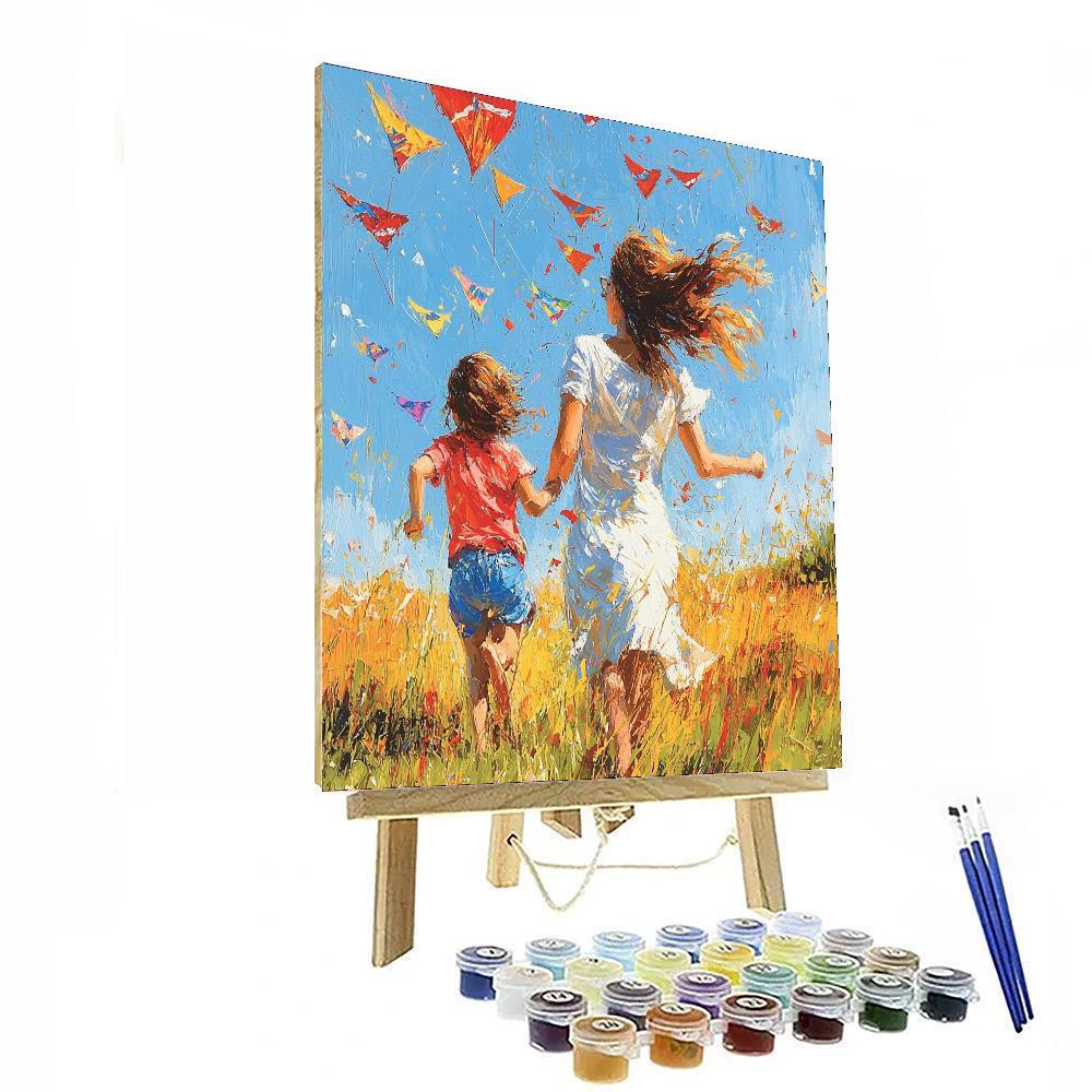 Kites And Dreams Paint By Numbers Kits
