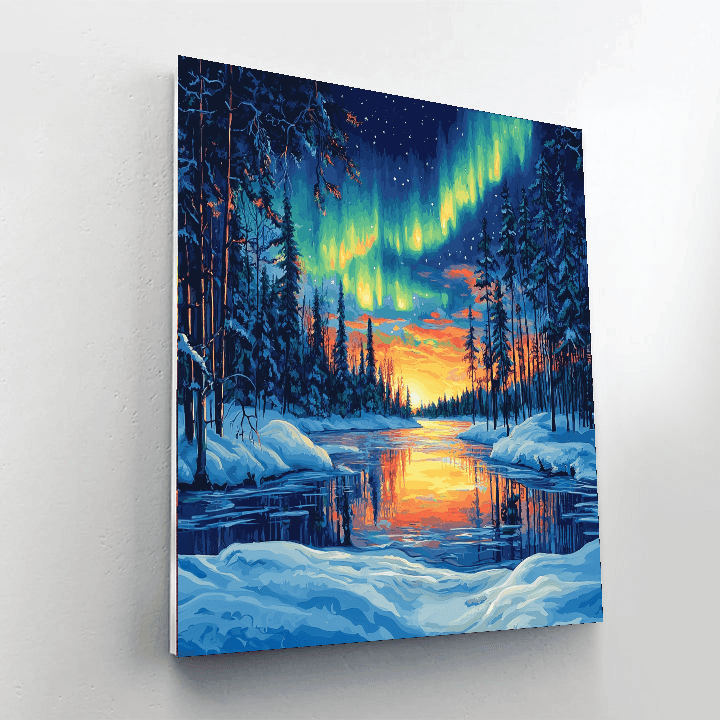Lapland - Finland Paint By Numbers Kits