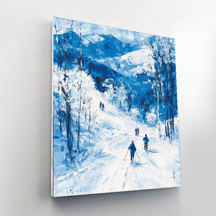 Mom's Winter Wonderland Paint By Numbers