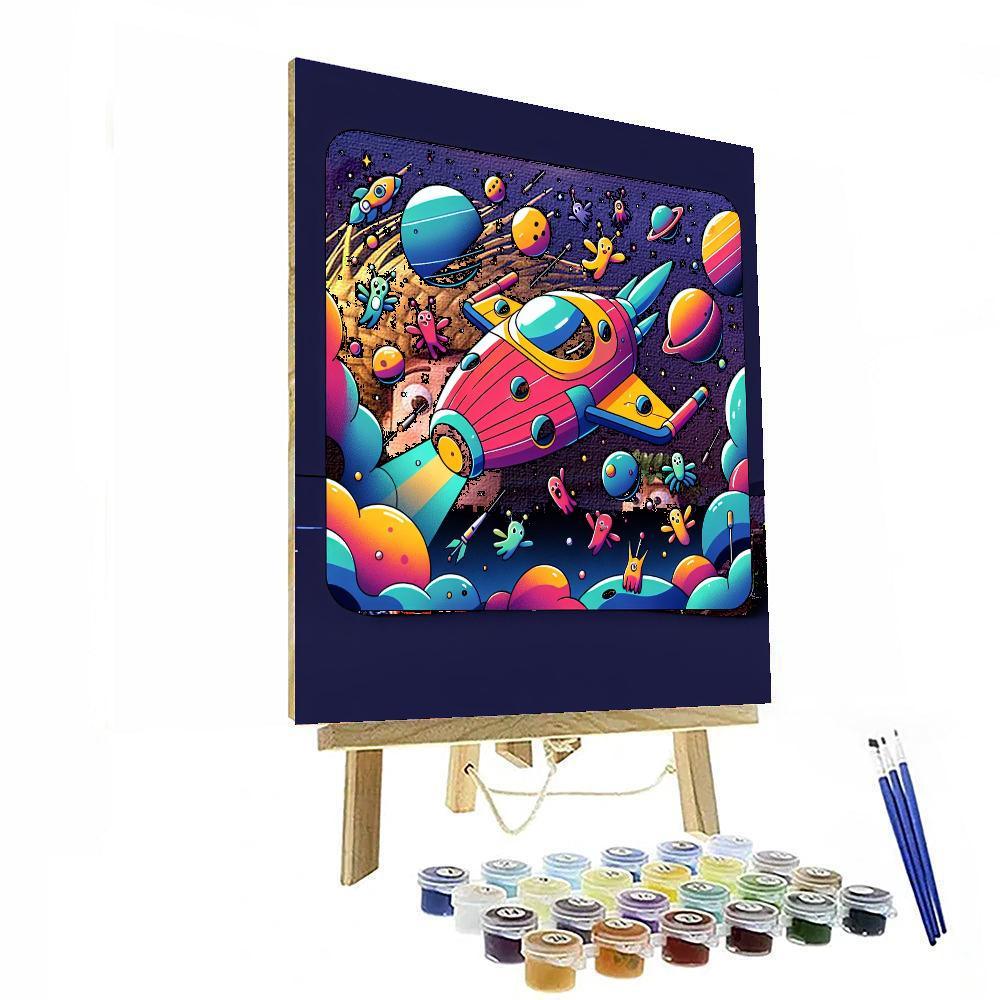 Cosmic Explorers Paint By Number