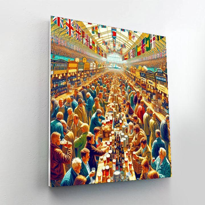 The Great British Beer Festival - Uk Paint By Numbers Kits