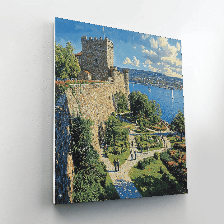 Akershus Fortress Painting By Numbers Kit