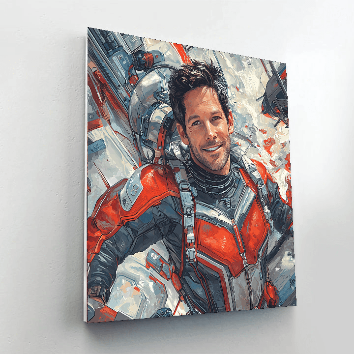 Paul Rudd: The Ageless Charm Of Ant-man Painting Number Kit