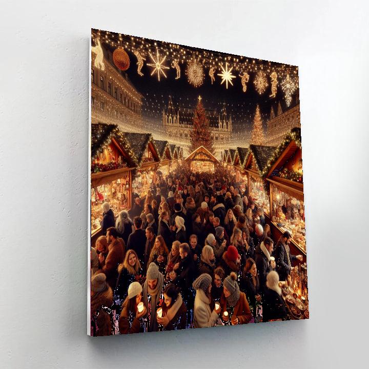 Oberhausen Christmas Market - Germany Paint By Color