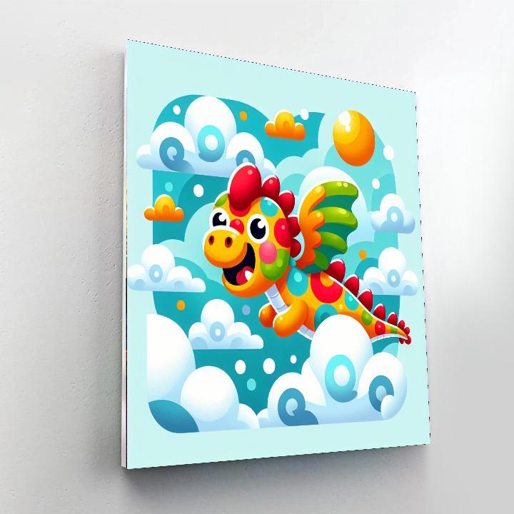 Adventure Dragon Paint By Number
