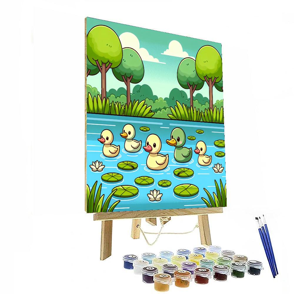 Quiet Quackers Numbered Painting Kits