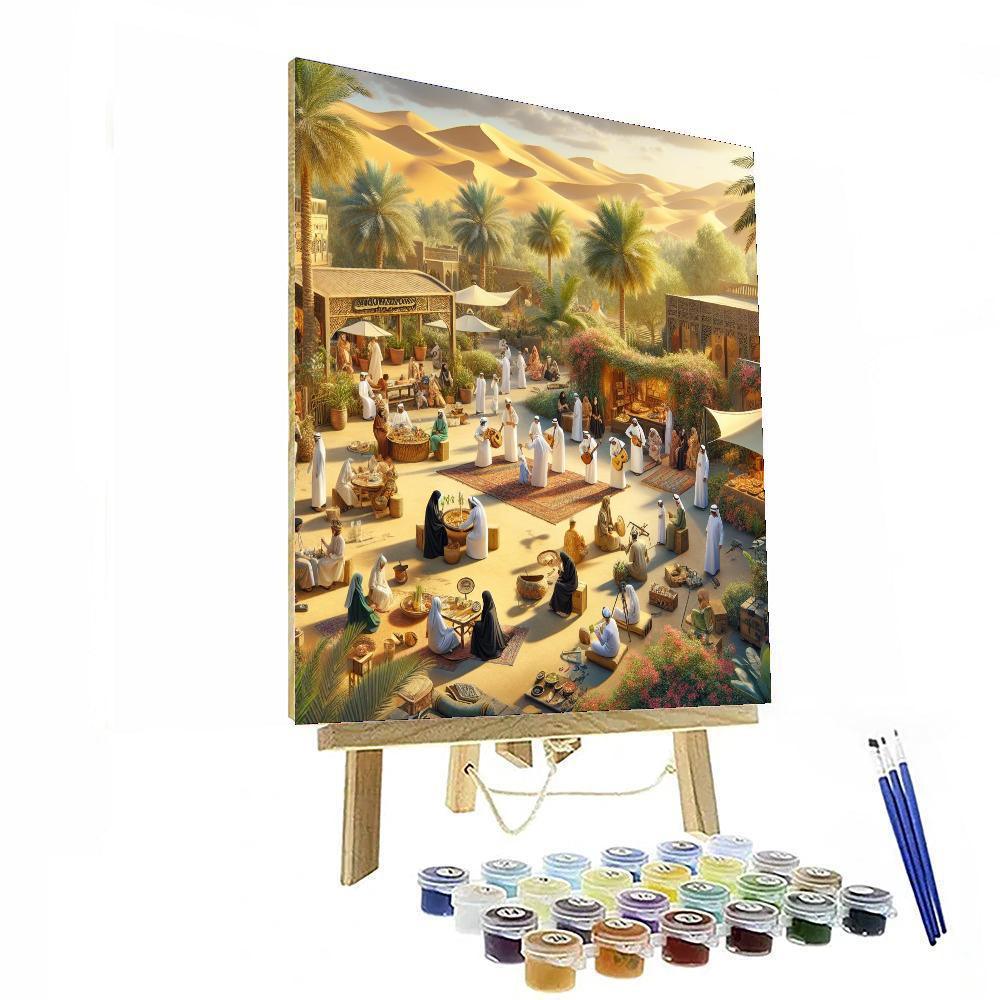 Al Ain Oasis Festival - Uae Painting Number Kit