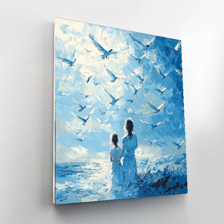 Wings Of Affection DIY Paint By Numbers