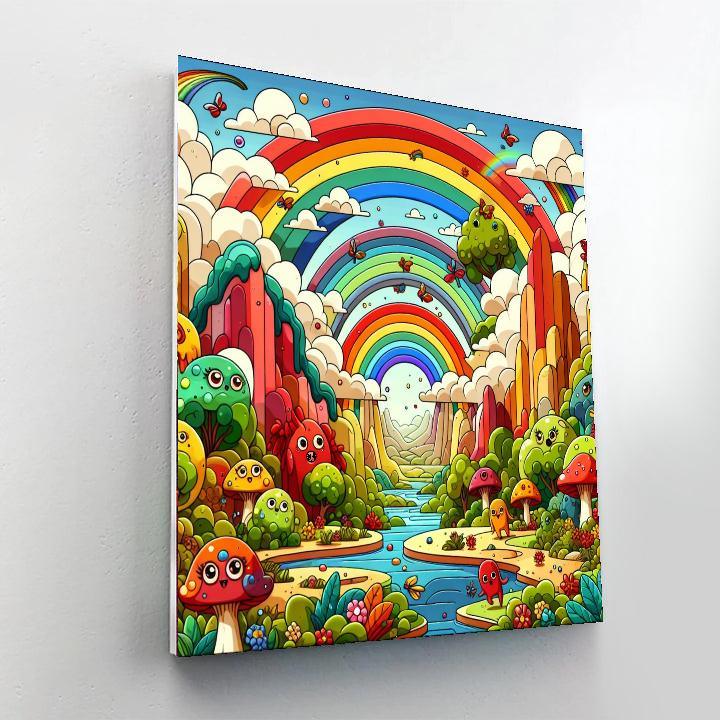 Rainbow's End Adventure Numbered Painting Kits