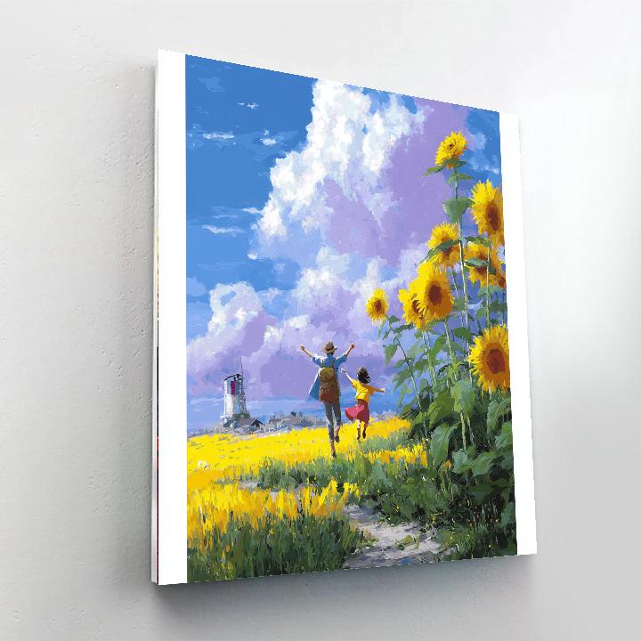 Fields Of Motherly Joy Paint By Number