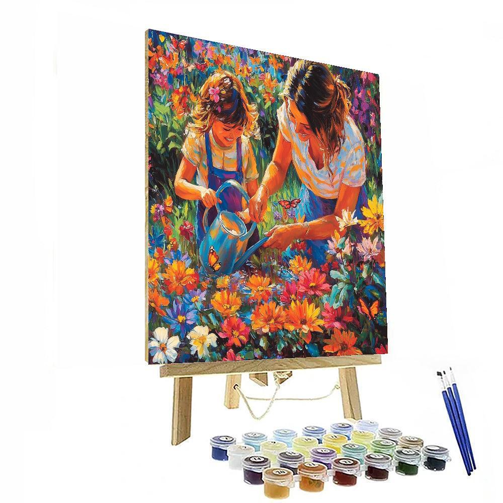 Mom's Magic Garden Paint By Numbers