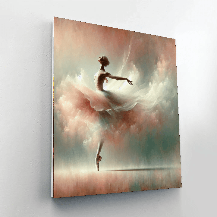 Ethereal Ballet Grace Painting Number Kit